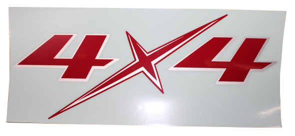 STICKER 4X4 (TRIPECH BRAND)